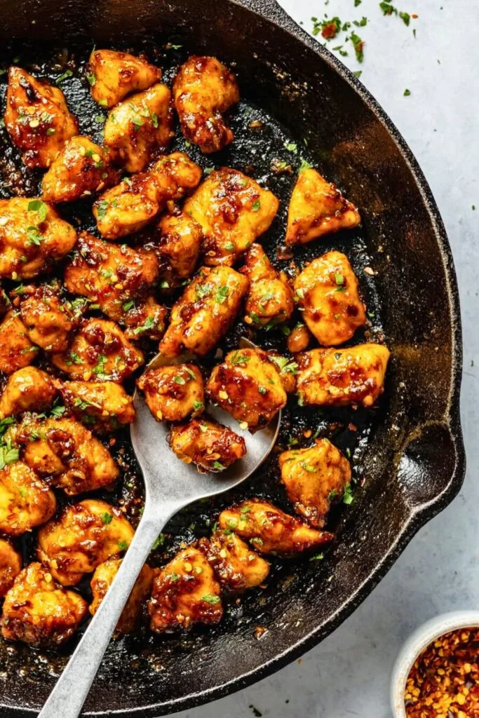 Honey Garlic Chicken Bites