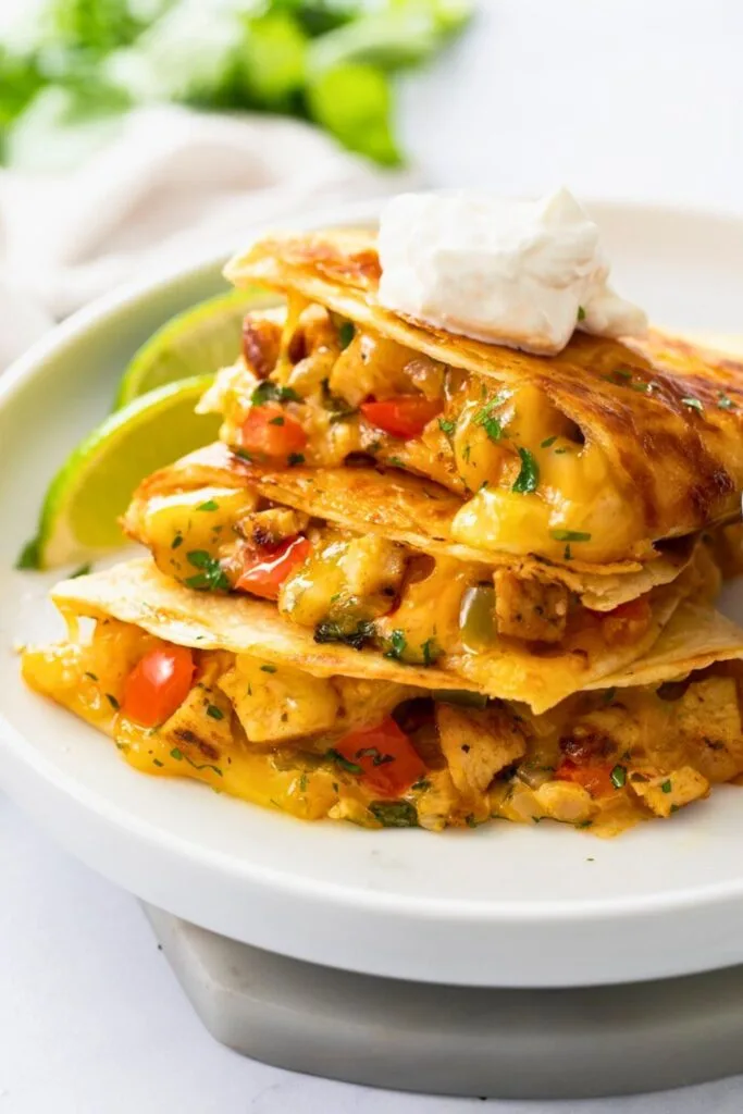 How to Make Chicken Quesadilla