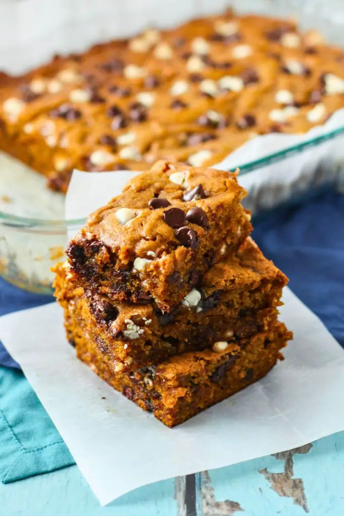 How to Make Pumpkin Blondies