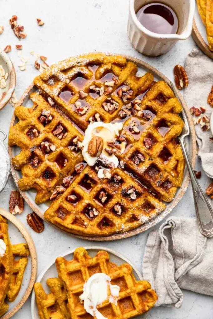 How to Make Pumpkin Waffles from Scratch