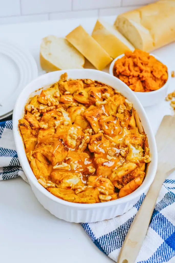 How to Serve Pumpkin Bread Pudding
