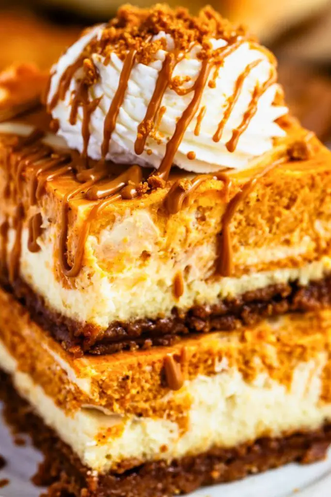 How to Serve Pumpkin Cheesecake Bars