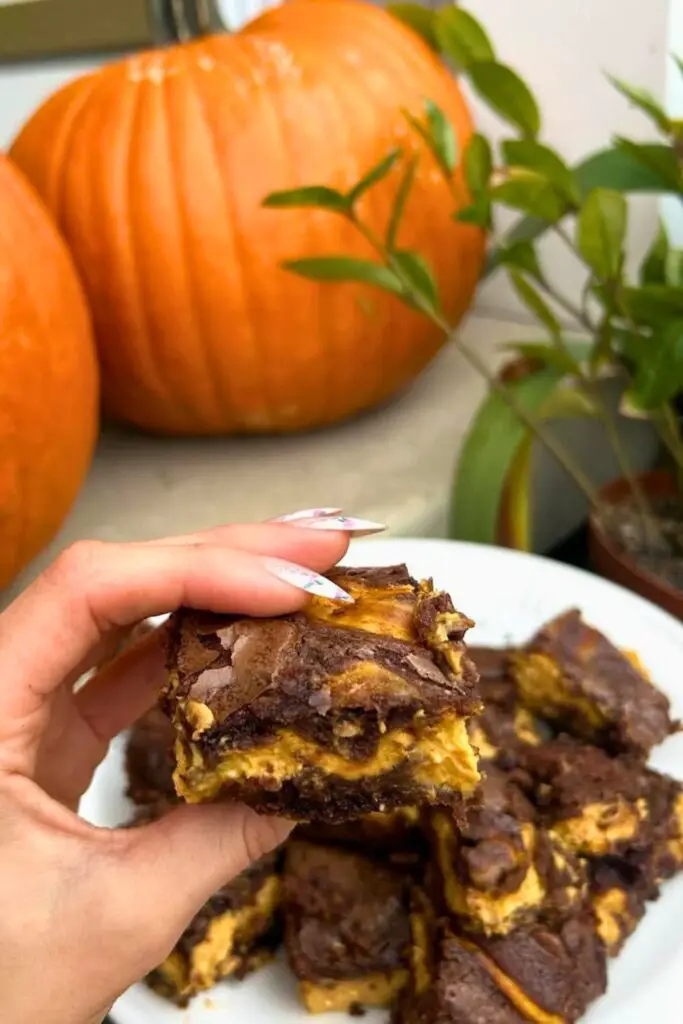 Pumpkin Brownies