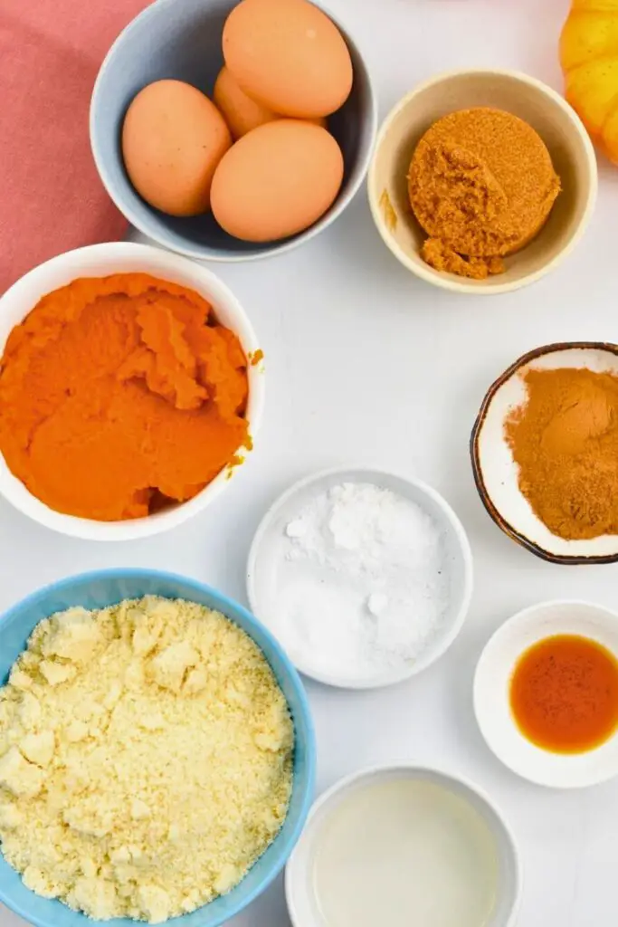 Pumpkin Cake Ingredients
