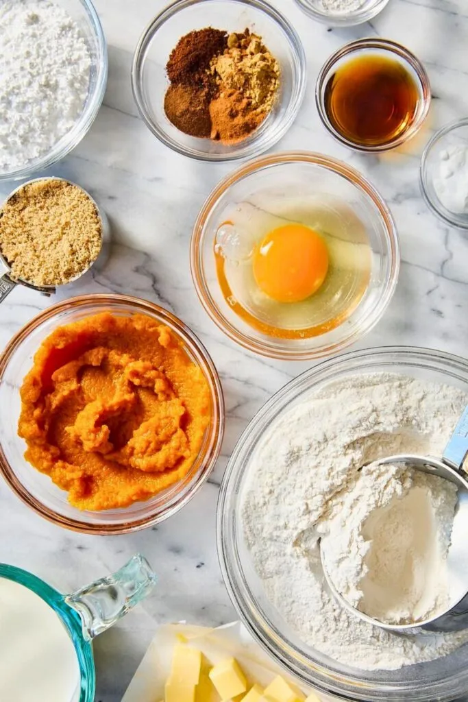 Pumpkin Scones Ingredients
