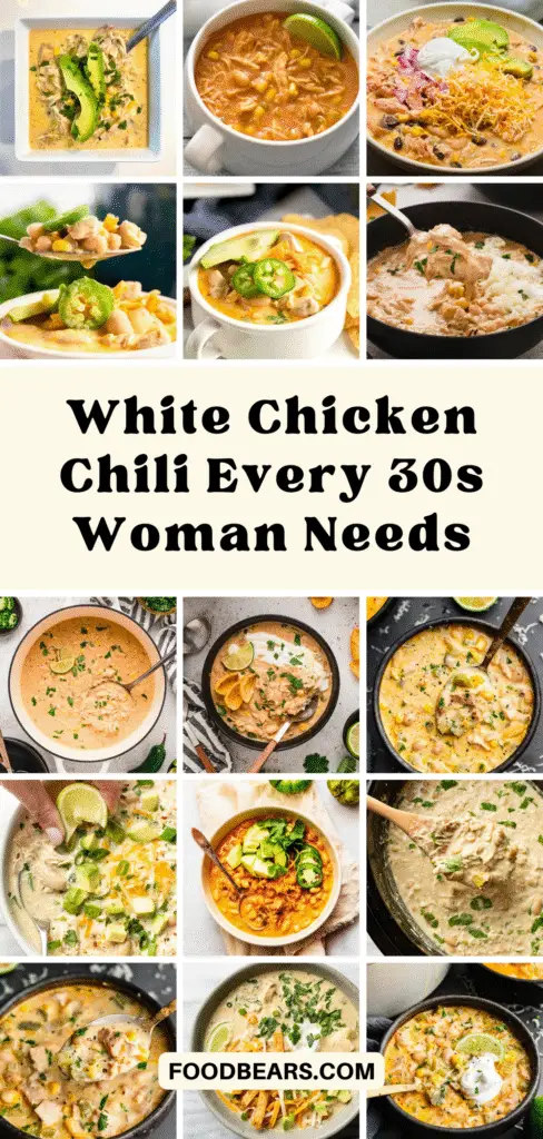 White Chicken Chili Every 30s Woman Needs