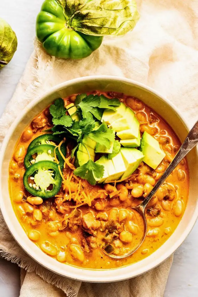 White Chicken Chili Serving Ideas
