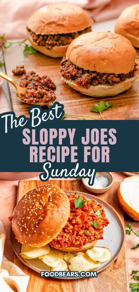 Best Sloppy Joes Recipe for Sunday Night