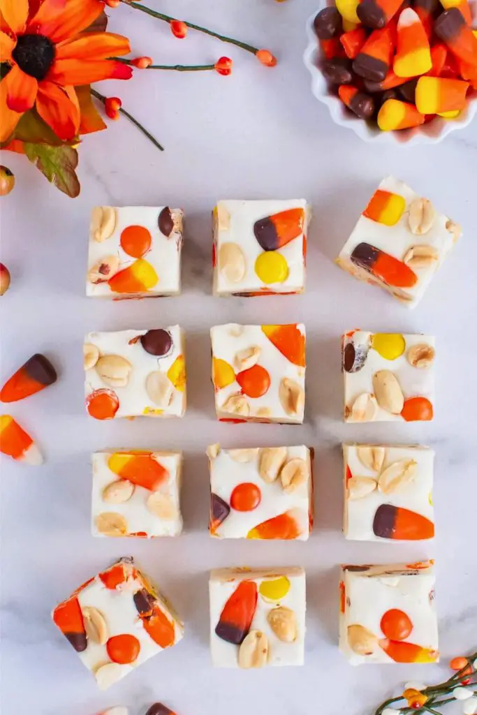 Candy Corn Fudge