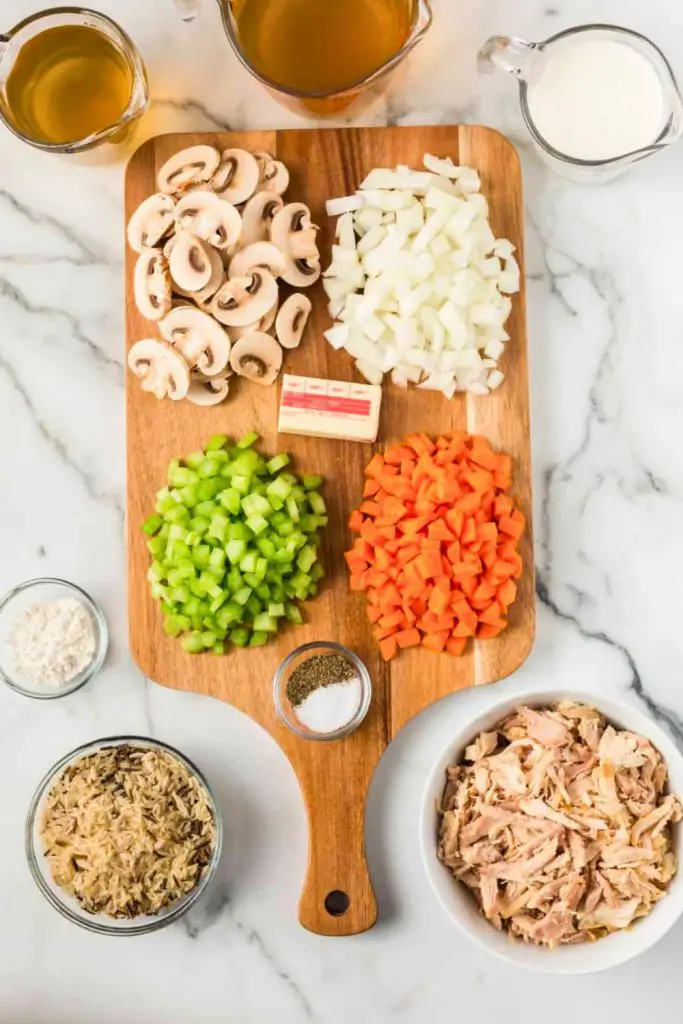 Chicken Wild Rice Soup Ingredients