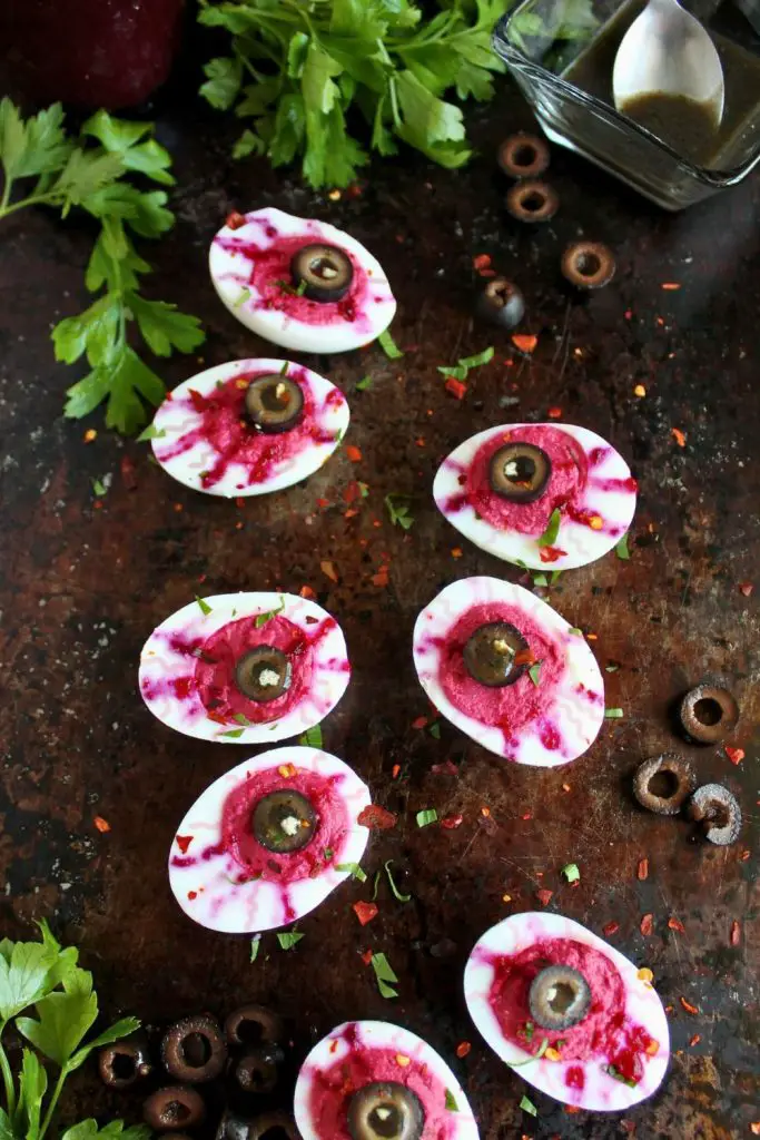 Deviled Egg Eyeballs