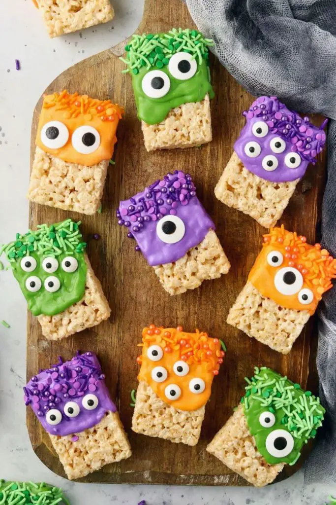 Easy Halloween Rice Krispies Treats