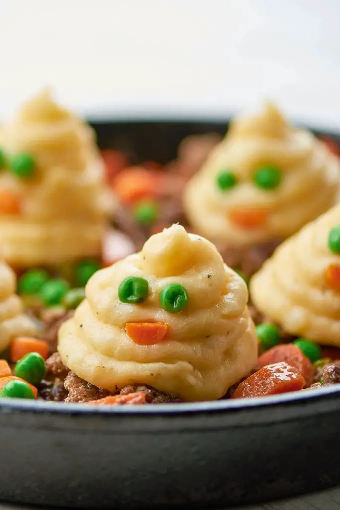 Ghost Mashed Potatoes
