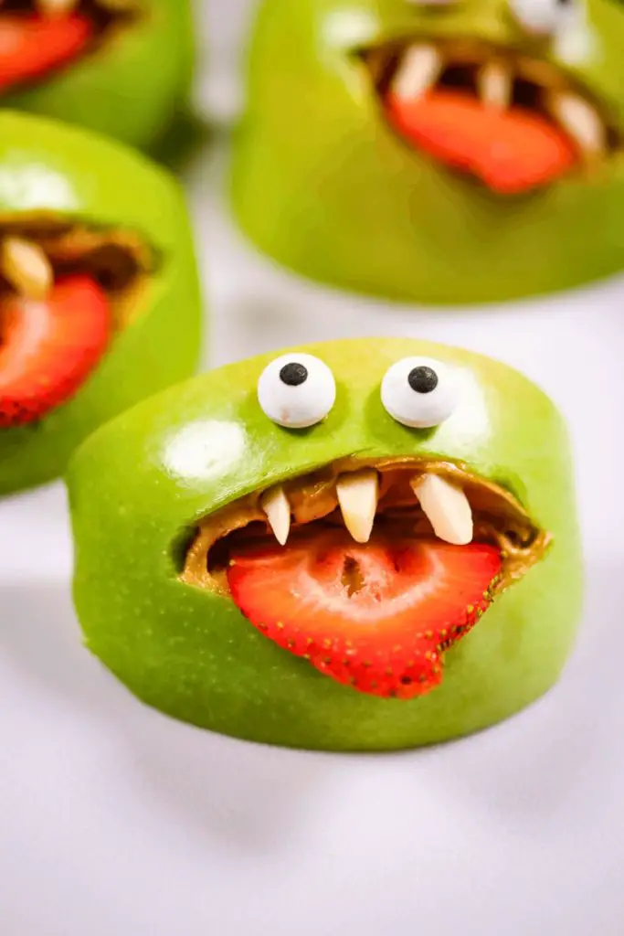 Halloween Apple Monsters