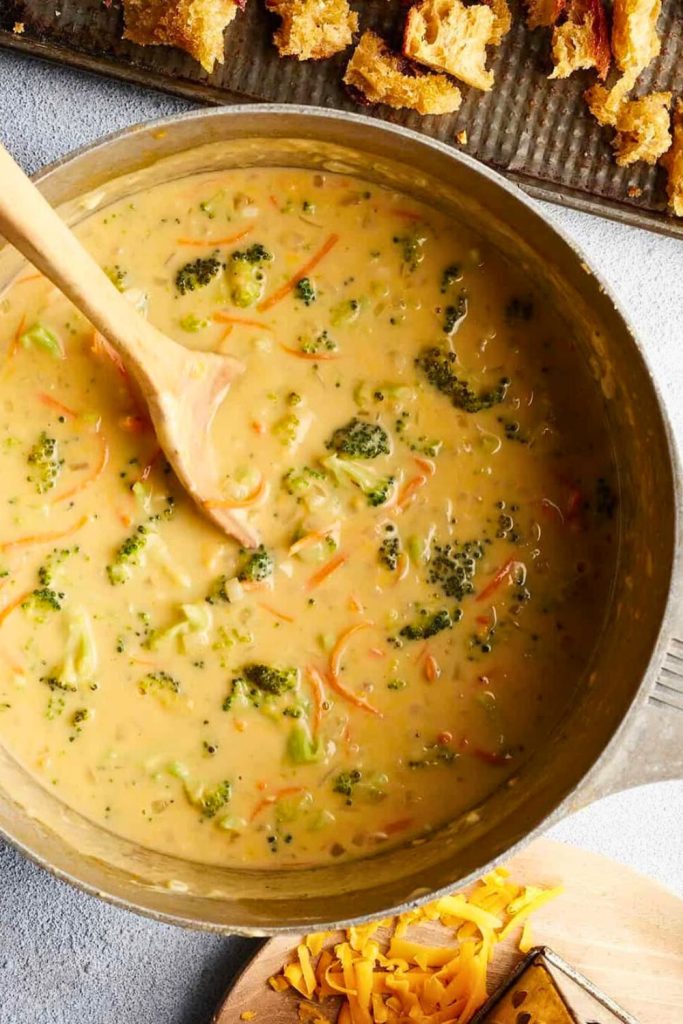 How to Make Broccoli Cheddar Soup