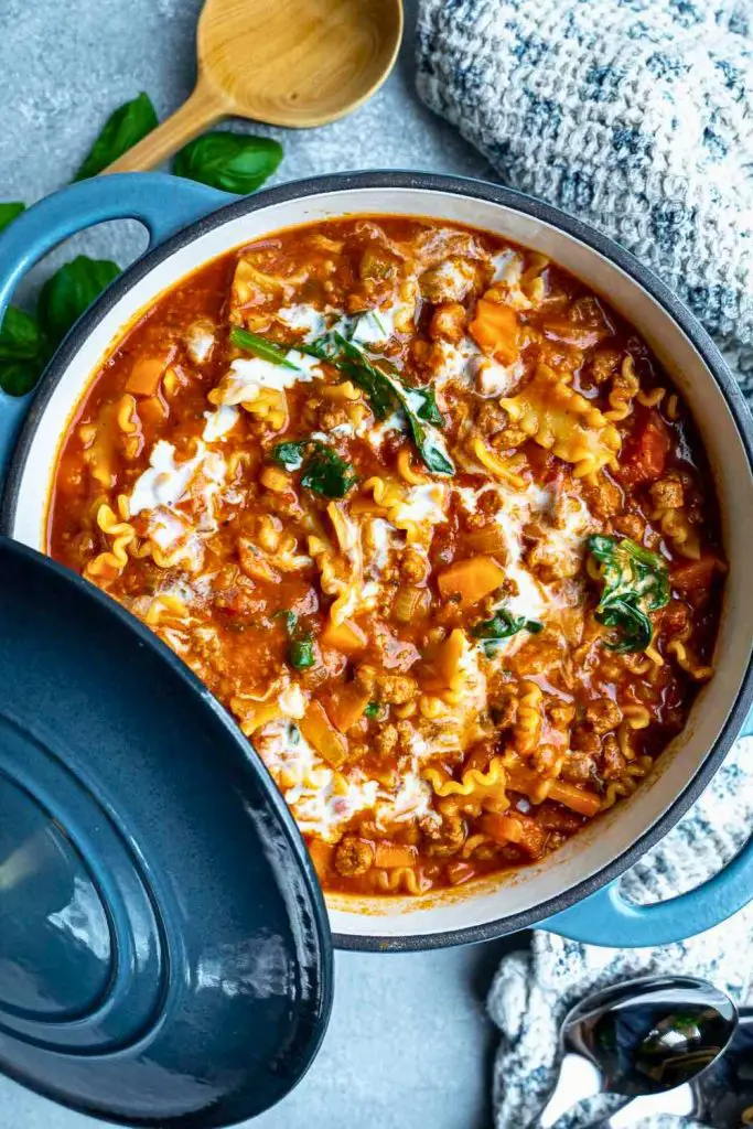Lasagna Soup Variations