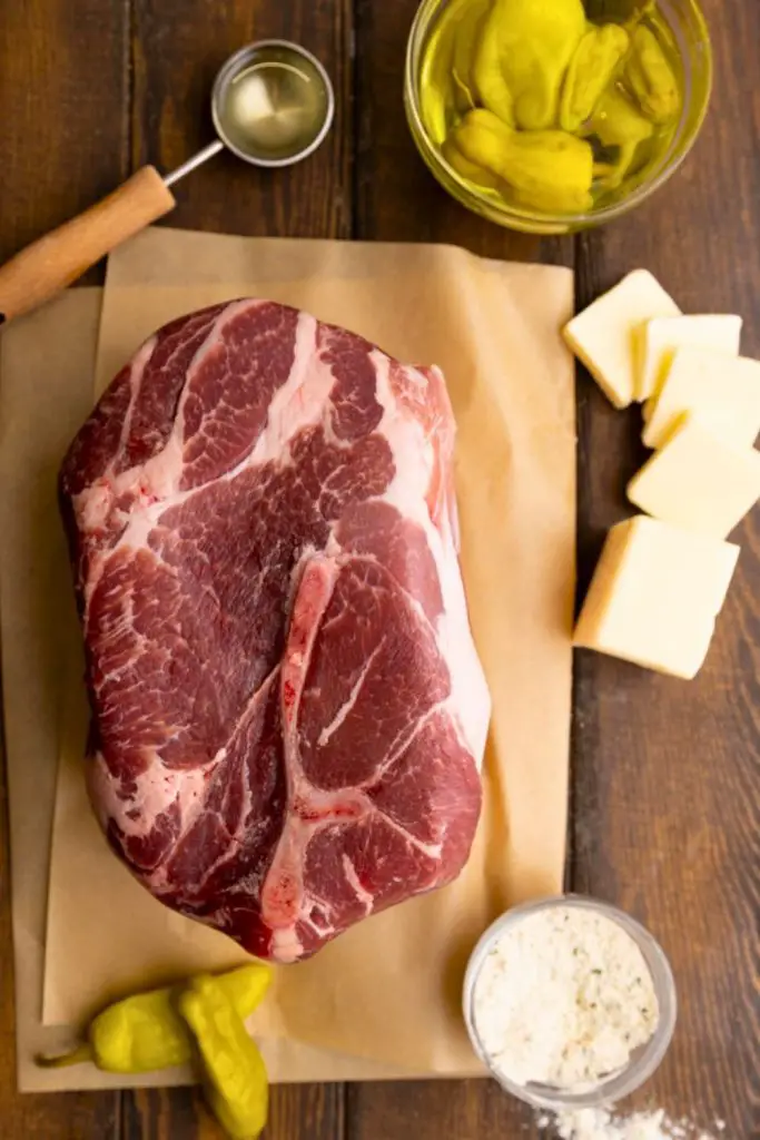 Mississippi Pot Roast Ingredients