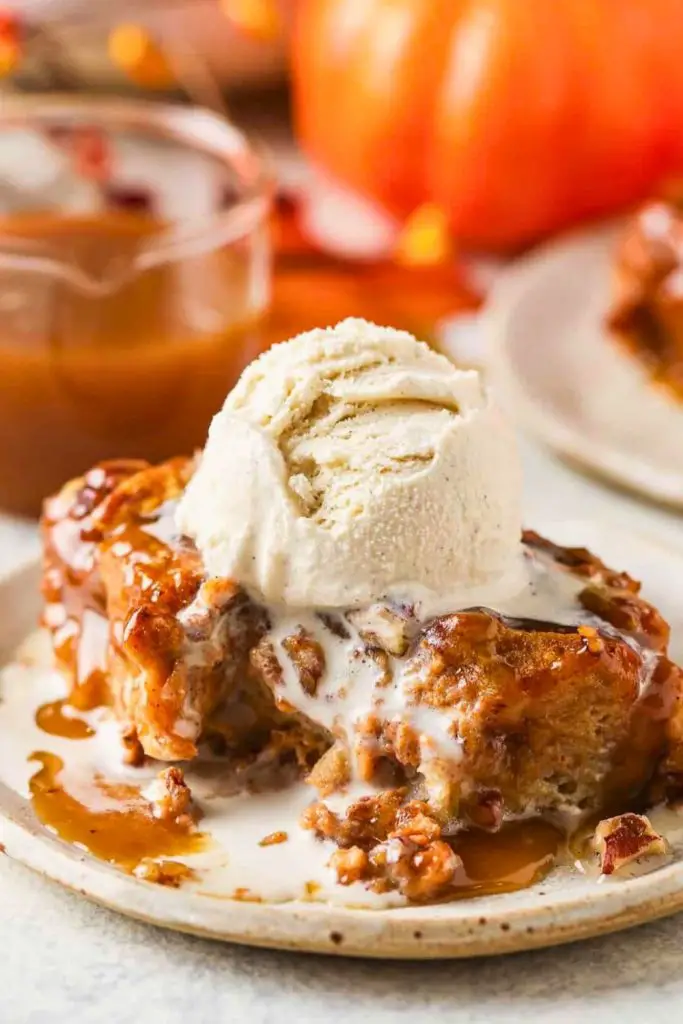 Pumpkin Bread Pudding