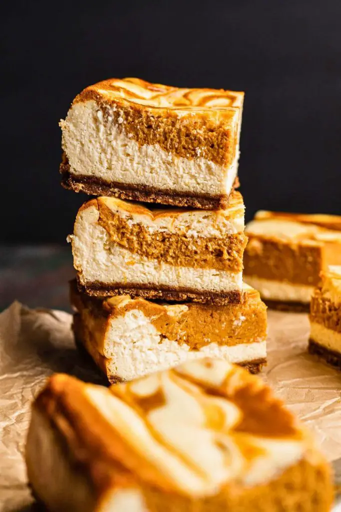 Pumpkin Cheesecake Bars
