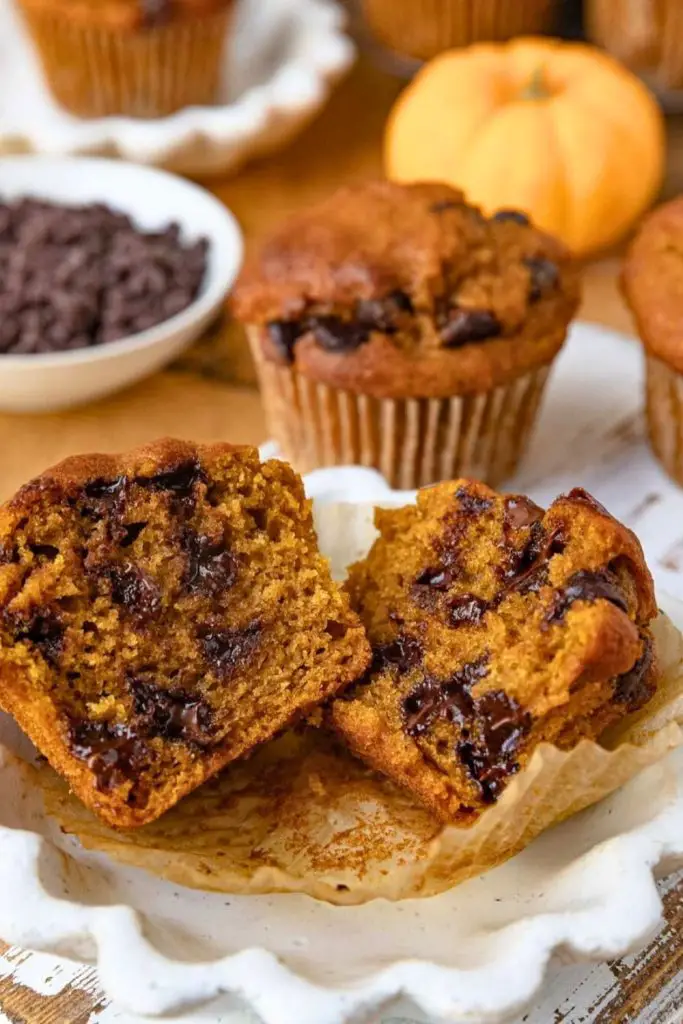 Pumpkin Chocolate Chip Muffins