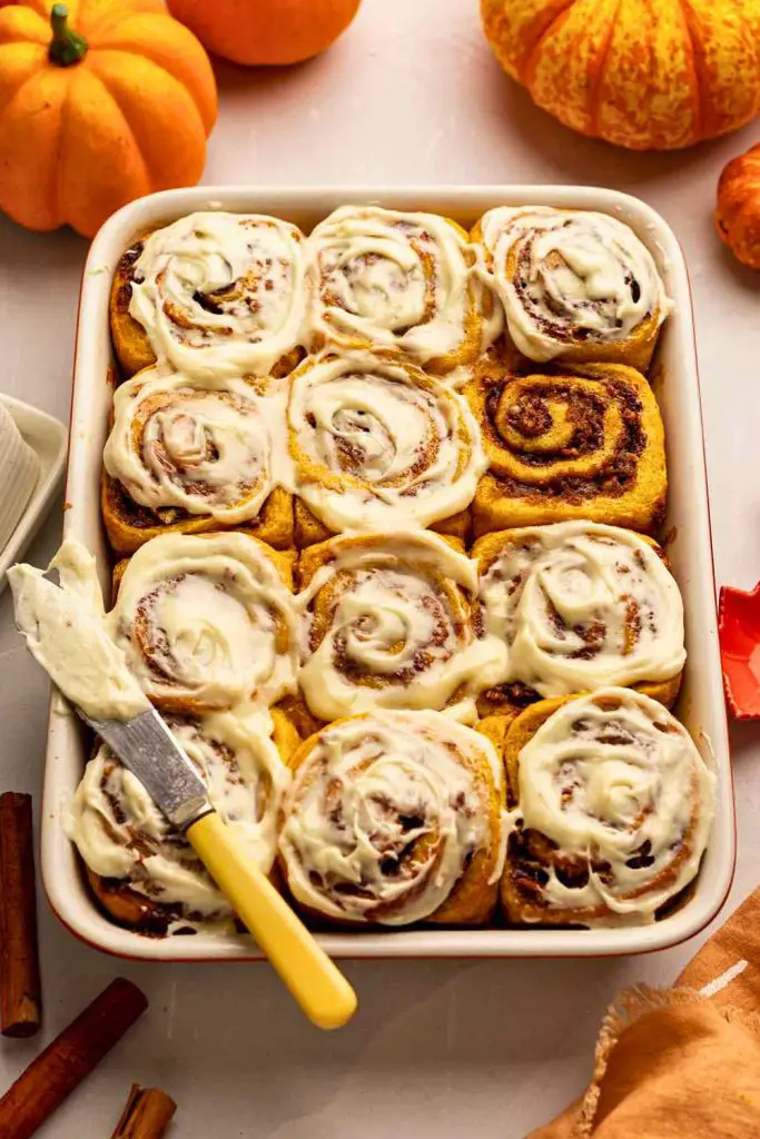 Pumpkin Cinnamon Rolls