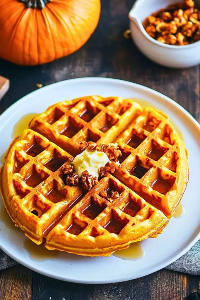 Pumpkin Waffles