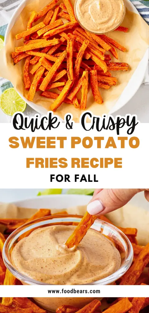 Quick & Crispy Sweet Potato Fries Recipe for Fall