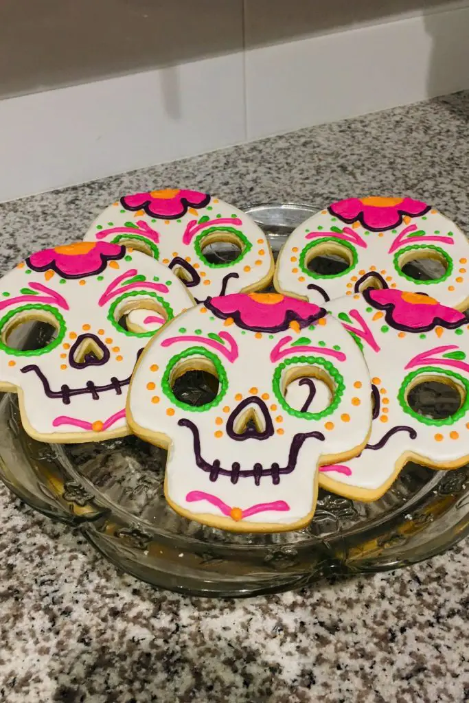 Skull Sugar Cookies