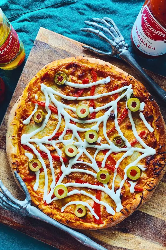 Spider Web Pizzas