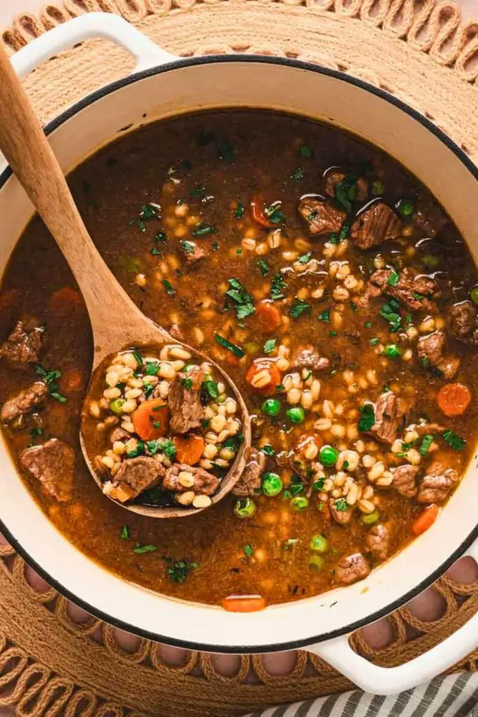 Tips for Beef Barley Soup