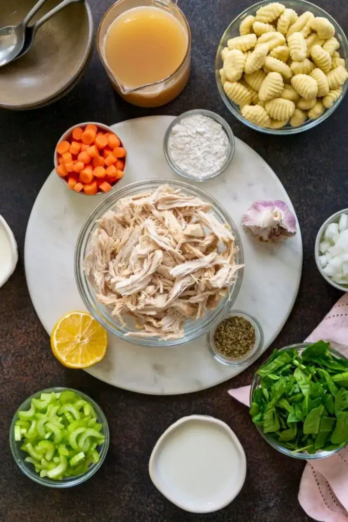 Chicken Gnocchi Soup Ingredients