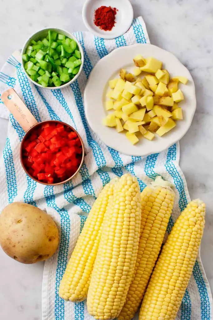 Corn Chowder Ingredients