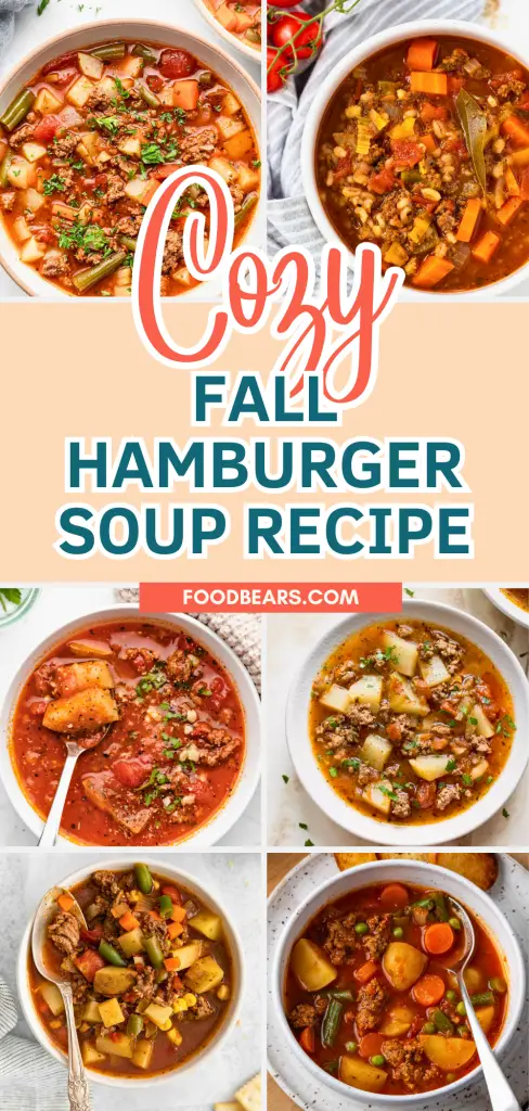 Cozy Fall Hamburger Soup Recipe for Gen Z