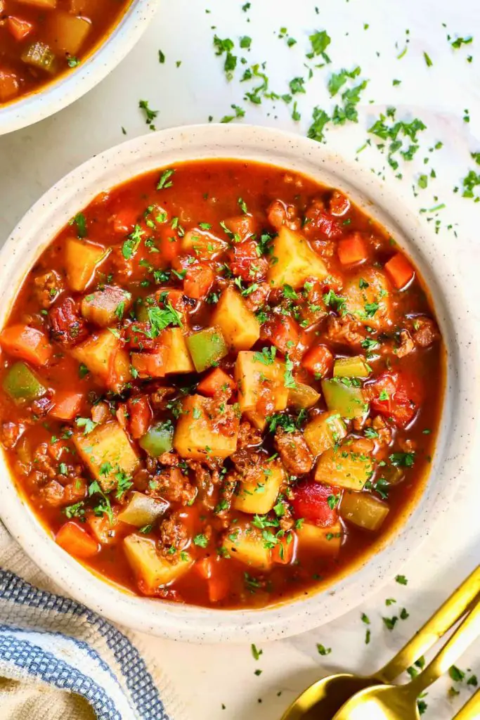 Hamburger Soup