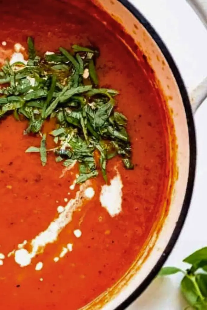 How to Make Tomato Basil Soup