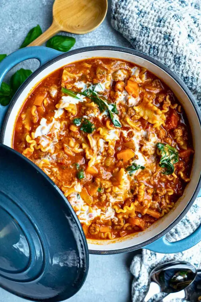 Lasagna Soup