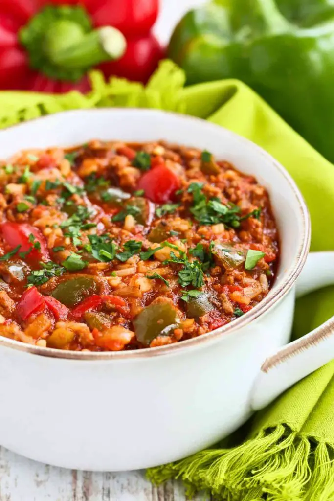 Nutritional Benefits of Stuffed Pepper Soup