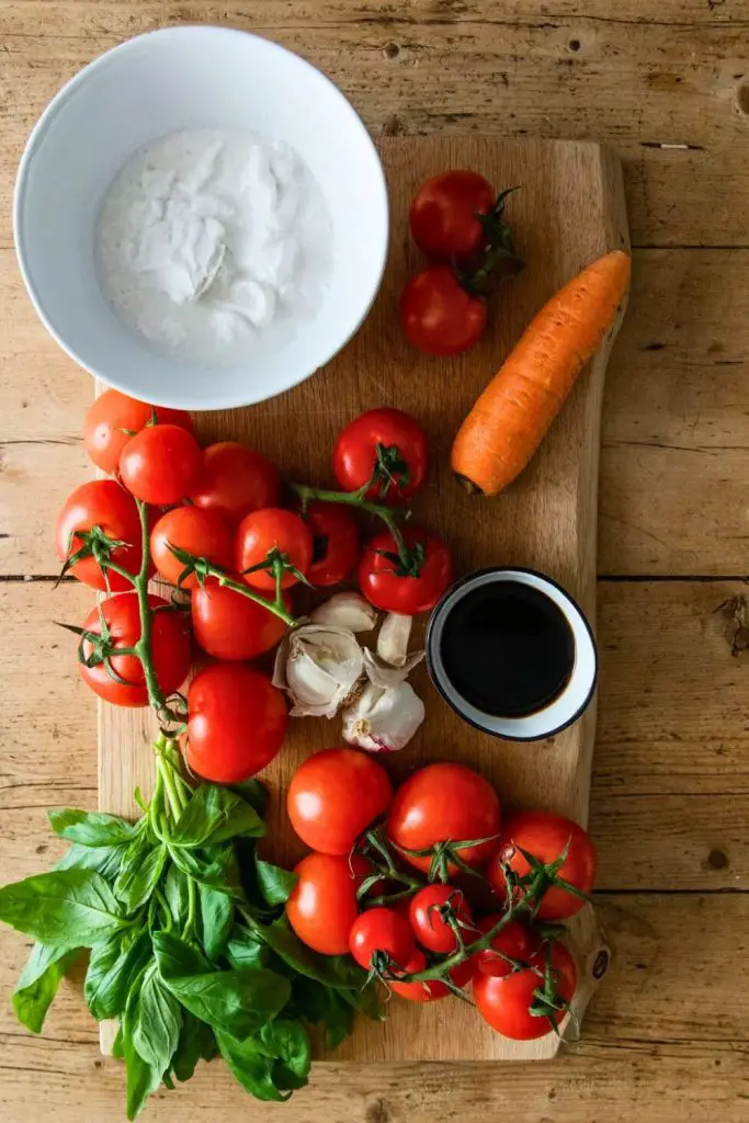 Roasted Tomato Soup Ingredients