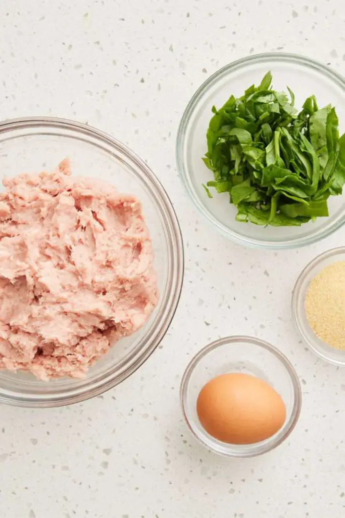 Turkey Meatballs Ingredients