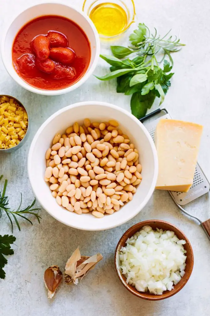 White Bean Soup Ingredients