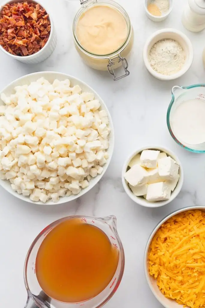 Crockpot Potato Soup Ingredients