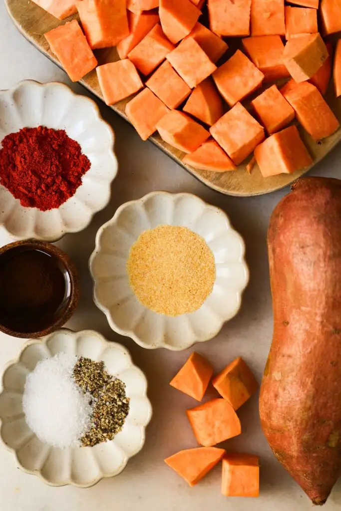 Roasted Sweet Potatoes Ingredients