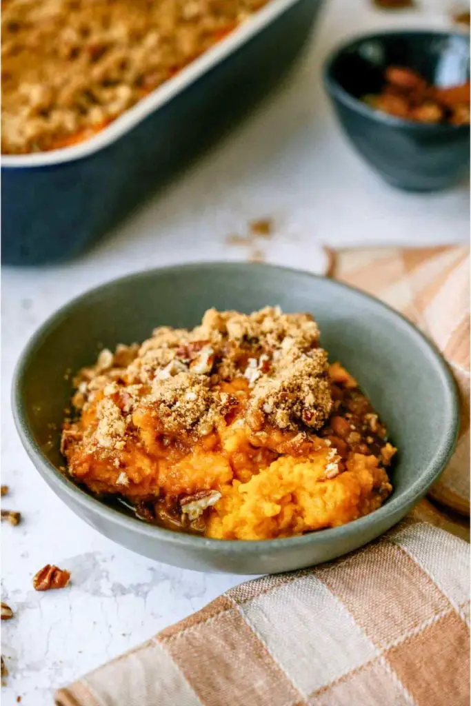 Serving Suggestions of Sweet Potato Casserole