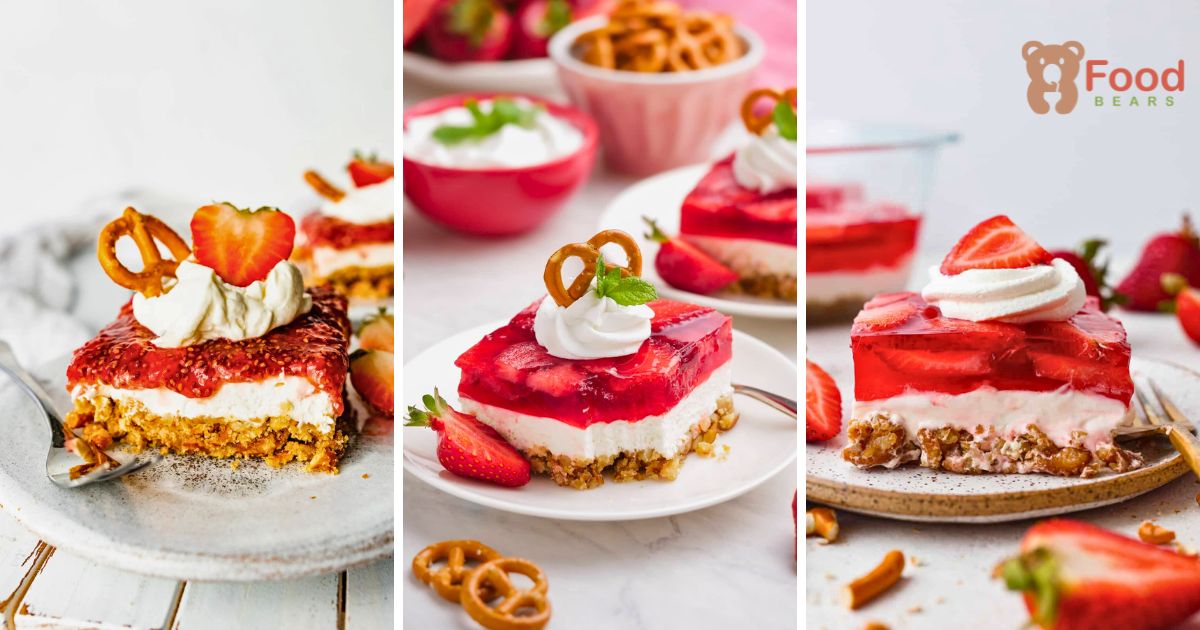 Strawberry Pretzel Salad Recipe